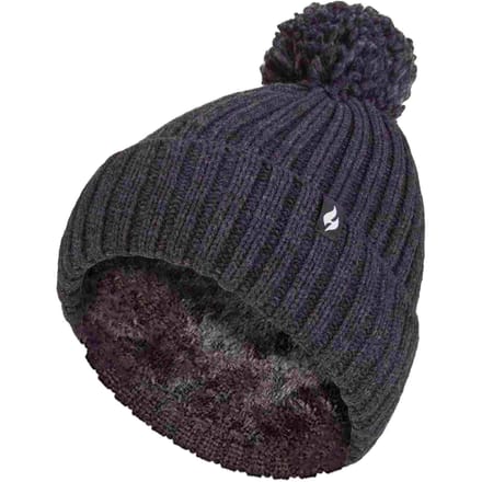 Heat Holders - Thermische Pom Pom Bobble-hoed voor dames