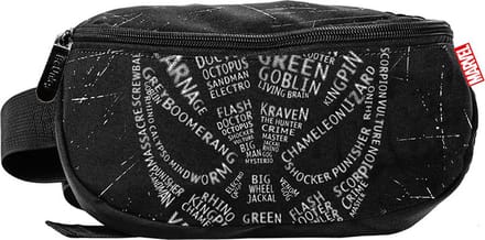 SpiderMan Heuptasje, Mask - 24 x 13 x 9 cm - Polyester