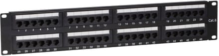 DSIT CAT6 UTP patchpaneel - 48 poorts