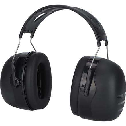 Geluidsreducerende oorkappen Gehoorbescherming Geluidsdichte oorkappen NRR 37dB voor de bouw black