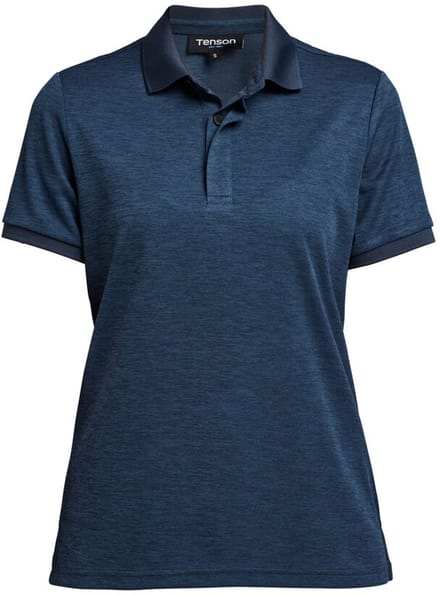 Tenson TXlite Melange Polo 465018061 - Donkerblauw - S