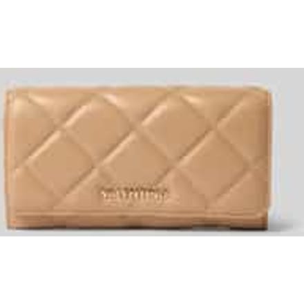 VALENTINO portemonnee Ocarina Wallet Beige Lichtbruin