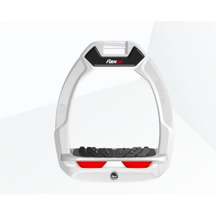 Veiligheidsstijgbeugels Inclined Ultra Grip Wit/Grijs/Rood Flex-On Safe-On