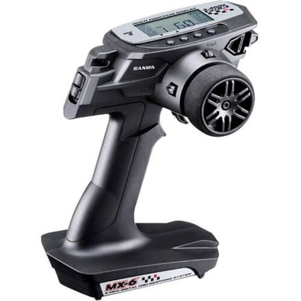 SANWA MX-6 Dry RC pistoolzender 2,4 GHz Aantal kanalen: 3 Incl. ontvanger