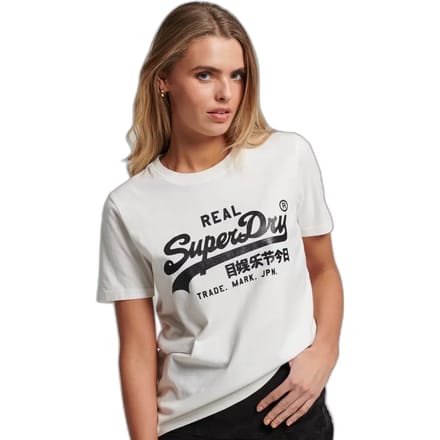 Superdry - Versierd Vintage Logo T-shirt - Dames - T-shirts