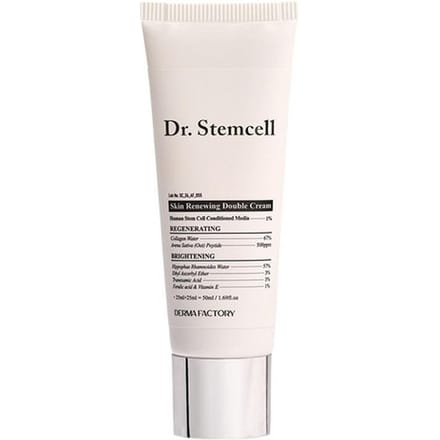 THE DERMA FACTORY Dr. Stamcel Huidvernieuwende Dubbele Crème 50ml white
