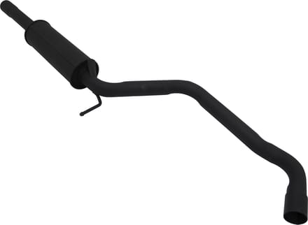 Sport voordemper - voor VW Golf 7 GTI (AU) - 60mm aansluiting - zwart