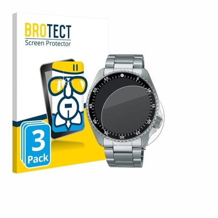 Screenprotector 3 Stuks voor Seiko 5 Sports SRPM11K1 Beschermglas transparant