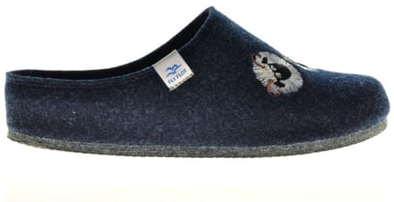 Fly Flot Blauw Schaap Vilt maat 35