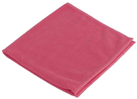 Microvezeldoek prof 40x40cm rood | 20 stuks