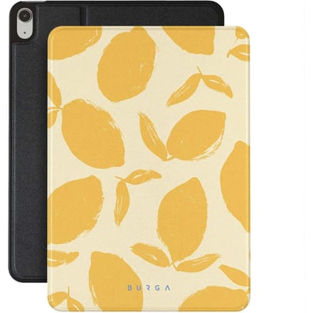 Burga Tablet Case voor de Apple iPad Air 5 (2022) / Air 4 (2020) - Lemon Tart