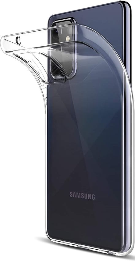 Hoesje voor Samsung Galaxy A72 backcover Shockproof siliconen Transparant