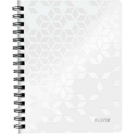 Leitz Notesblok WOW PP A5 kvad.80ark m/hulHvid