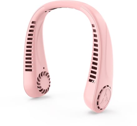 Nek Ventilator met Display - Nekventilator met Koeling - 5 windsnelhedenNeck Fan - Draagbare - Gezichtsventilator - Hals Ventilator - Nek Ventilator Oplaadbaar USB - Roze