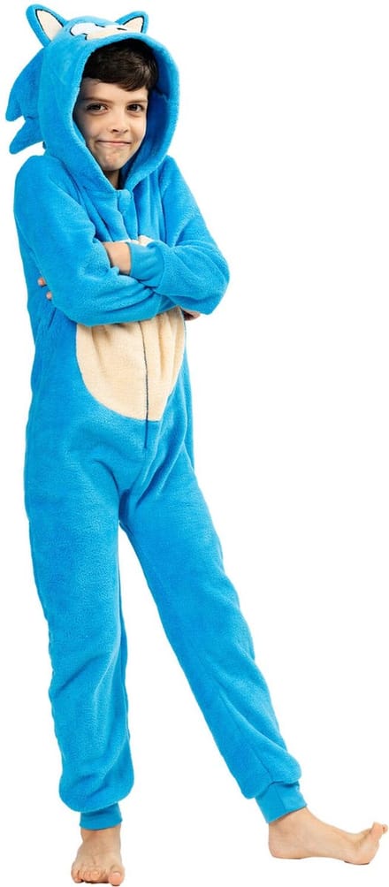 Onesie Sonic Hedgehog Kind Official - 6-8 jaar (116-128cm)
