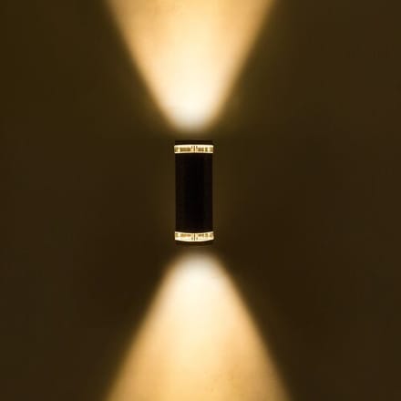 KS Verlichting Ambient Up en Down Muurlamp Zilver