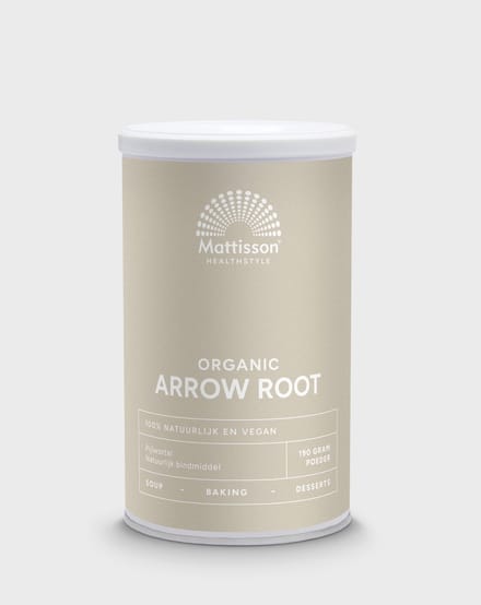 Mattisson - Biologische Pijlwortel poeder - Arrowroot - 190 g