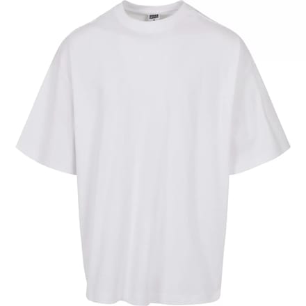 Urban Classics - Huge Heren T-shirt - M - Wit