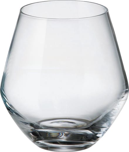 Crystal Bohemia Glazen Grus - Kristal - 500ml - 6 stuks