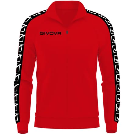 Gebreid trainingsjas met bandjes Givova