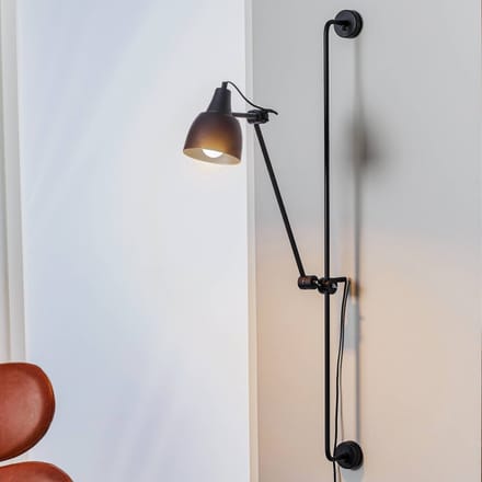 ALDEX Wandlamp 997 met stekker, 1-lamp, zwart