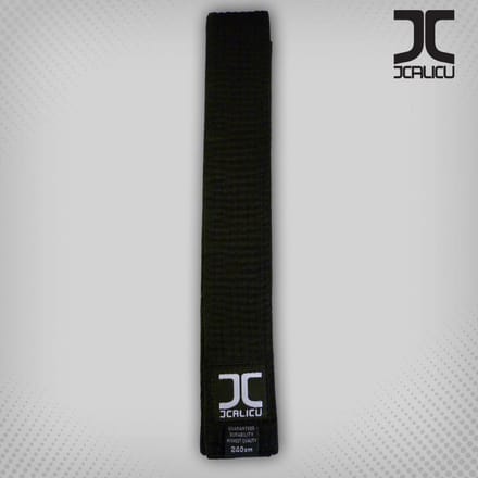 Fighter taekwondo-band JCalicu | Zwart (Maat: 320)