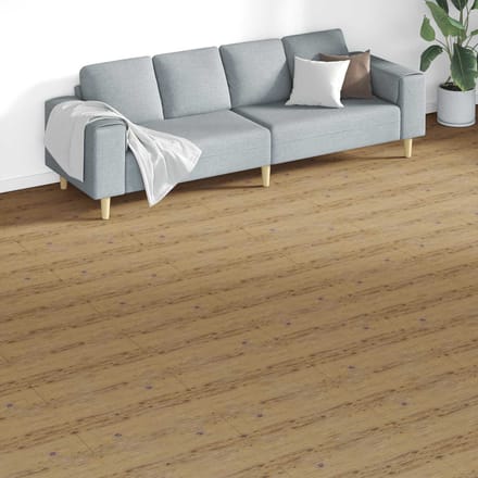 vidaXL - Vloerplanken - Walnootbruin - 5,26 - m² - 18 - st - PVC