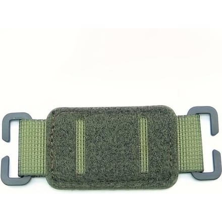 Patchs auto-agrippants Nylon Robuste avec Œillets Métalliques, Noir/Vert/Jaune, Universel pour Équipement, Gilets, Gilets & Patchs de Moral gray