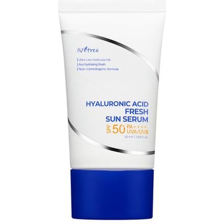 [ISNTREE] Hyaluronic Acid Fresh Sun Serum SPF 50+ PA++++ 50ml white