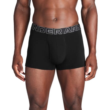 Under Armour Boxershorts UA PERFORMANCE COTTON - SOLID 3 IN 3PK Set van 3
