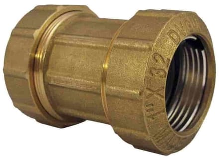Messing PE Koppeling 40mm: Buiskoppeling voor Water & Gas