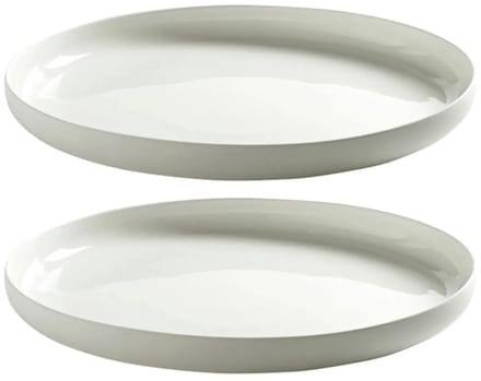 Serax BASE Bord Hoog XL – Piet Boon | Ø 28 cm | Set van 2