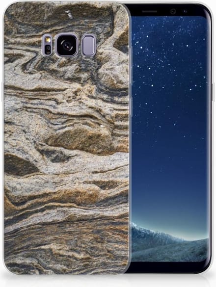 Samsung Galaxy S8 Plus TPU Siliconen Hoesje Steen
