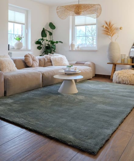 Wasbaar vloerkleed - Clean Prestige groen 80x150