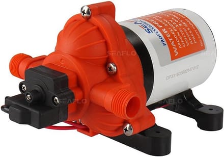 AC membraanpomp 12V 24V 220V 11.4 L/min 45 PSI voor water