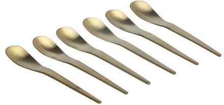 FERVEO TARZ THEELEPEL | 6-STUKS MAT GOUD
