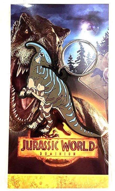 Jurassic World Dominion - Parasaurolophus - Rubber Sleutelhanger