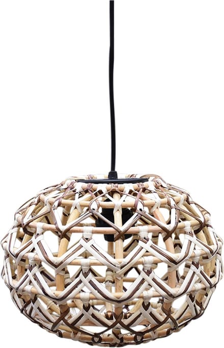 Amber hanglamp 38x38xH30 cm 3-kleurig