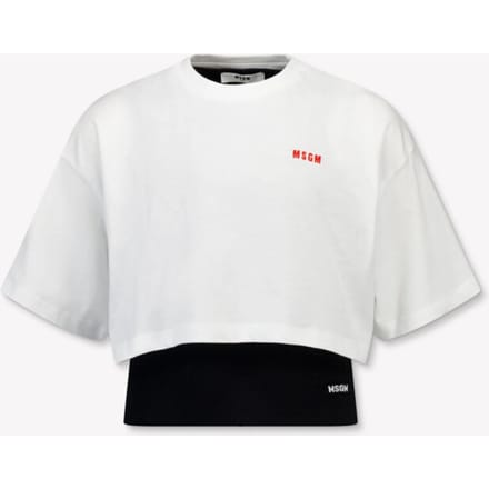 Msgm Kinder meisjes t-shirt in