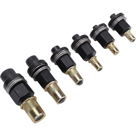 6 Stuks Hand Rivetmoer Gereedschap Doorns Handmatige Rivnut Gereedschap Doorn Set Accessoires 10# 24 3 8 16