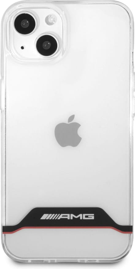 Mercedes-AMG Horizontal Red Line voor Apple iPhone 13 (6.1") - Rood