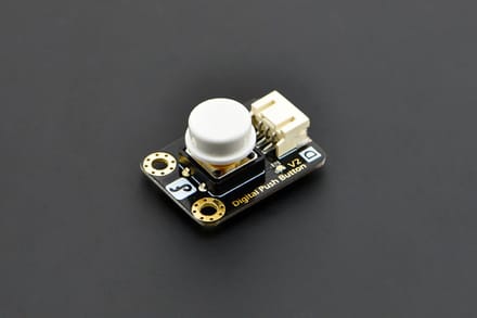 Gravity: Digital Push Button DFR0029 - Kleur Wit - Geschikt voor Arduino