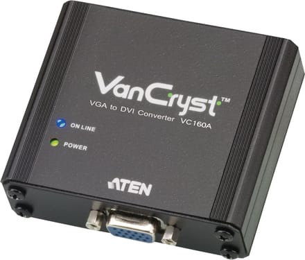 Aten VC160A VGA naar DVI-D converter / zwart