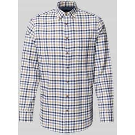 Slim fit vrijetijdsoverhemd met button-downkraag