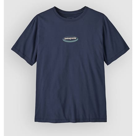 Patagonia 95 Oval Logo T-Shirt blauw