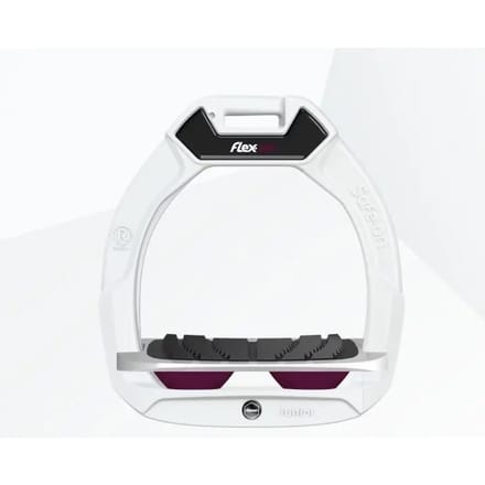 Veiligheidssportbeugels Met Inclinatie Grip Wit/Grijs/Paars Kinderen Flex-On Safe-On