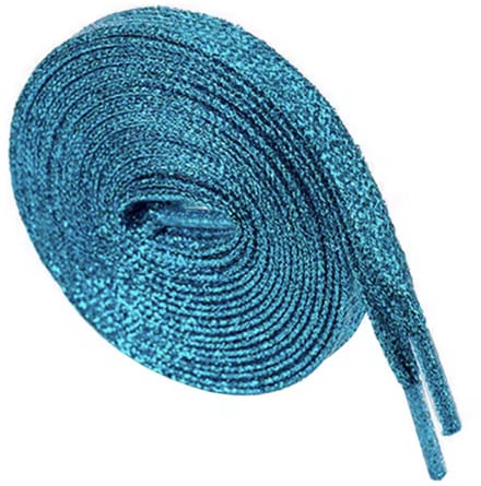 CHPN - Veters - Glitter veters - Glitters - Glitter laces - Laces - Blauw - Universeel - 110CM - Universeel - Hippe veters