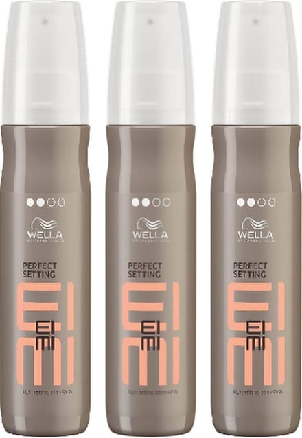 Wella Professionals EIMI - Perfect Setting - Light Setting Lotion Spray - 3 x 150ML