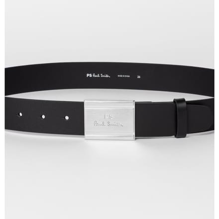 Paul Smith Belt Ps Plaque Black Taglia: W38 | Cinture Outlet | Uomo | Nero