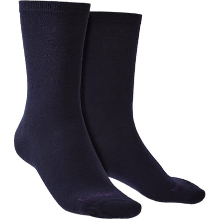 Bridgedale - 2 Pack Liner Basislaag Boot Sokken - Marineblauw